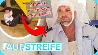 Wilde Verfolgungsjagd: Polizist wird im Einsatz schwer verletzt! | Auf Streife | SAT.1