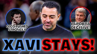 OFFICIAL! XAVI WILL STAY UNTIL 2025! - THE KEYS TO HIS CONTINUITY