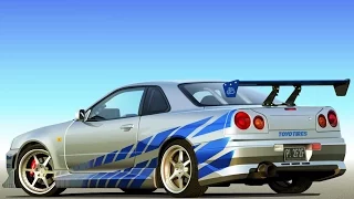 Forza Motorsport 3. R34 Skyline drifting. (POTATO CAM :3)