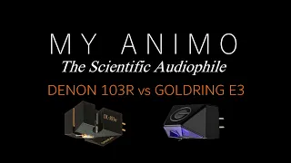 Goldring E3 vs Denon 103R