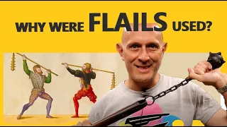 Why were FLAILS used in medieval combat?