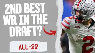 HE COULD BE THE BEST WR IN CFB.. Emeka Egbuka All-22 Highlights & Analysis