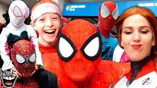 Spider-Man: SPIDER-VERSE & AVENGERS Wreak Havoc at COMIC CON!! | TBCC