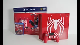 PS4 PRO Spiderman Homecoming UNBOXING/GAMEPLAY Limited edition Marvel's Spiderman Bundle