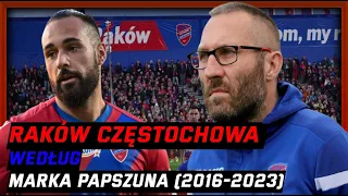 Raków Częstochowa według Marka Papszuna (2016-2023)