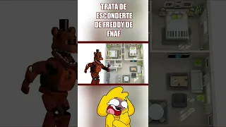 ¿PUEDES ESCONDERTE DE FREDDY FAZBEAR DE #fnaf ?😱🔥 JUEGO DE ESCONDIDAS INTERACTIVO #mikecrack #shorts