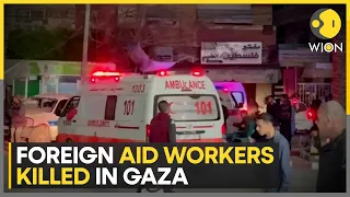 Israeli strike kills four foreign aid workers: Gaza officials | Latest News | WION