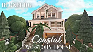 Roblox Bloxburg - Coastal Two-Story Family House (Exterior) - Minami Oroi