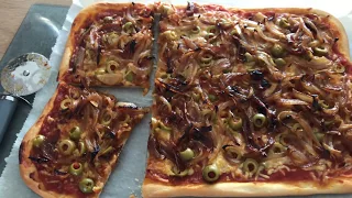 Honey Caramelised Onion Pizza - Episode 348 - Baking with Eda