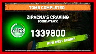 Zipacna's Craving | SCORE Attack GOLD | Shadow of the Tomb Raider The Grand Caiman | Challenge Tombs