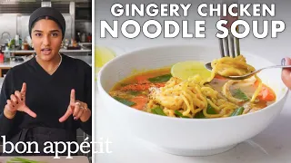 Zaynab Makes Gingery Chicken Noodle Soup | From The Test Kitchen | Bon Appétit