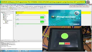 SET AND RESET FUNCTION OF CX-PROGRAMMER