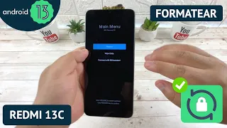 Formatear Xiaomi Redmi 13C | Android 13