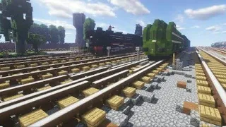 Visit World Longest Railway Track In Minecraft