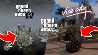 Unlocking Liberty City & Vice City Maps in GTA V: Step-by-Step Guide PC MOD