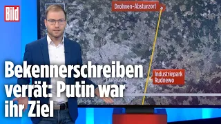 Ukraine wollte Putin mit 17 Kilo Sprengstoff töten | BILD Lagezentrum