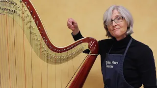 How to Change a Harp String