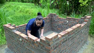 How to Build a Water Tank from Brick - Save Water and Irrigate Your Garden