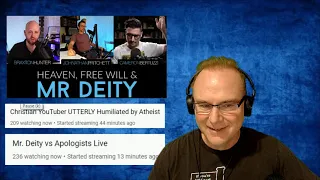 Mr. Deity vs Apologists Live