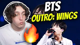 South African Reacts To BTS 'Outro: Wings' Lyrics + Stage Mix (BEST OUTRO !?!)