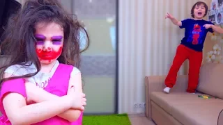 Хотели ПОЙТИ на ДЕНЬ РОЖДЕНИЯ! Камиль и Аминка ПОССОРИЛИСЬ? Для детей kids children