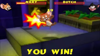 Tom and Jerry Fists of Furry - Jerry vs. Butch Fight Gameplay HD