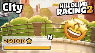 😱FIRST EVER MAX STARS IN CITY ADVENTURE - Hill Climb Racing 2