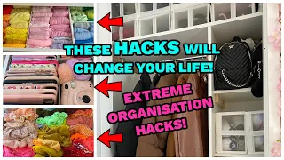 7 CLOSET ORGANISATION HACKS THAT WILL CHANGE YOUR LIFE!!!