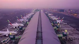 Dubai International Airport - Time Lapse Video