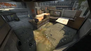 CSGO // Overpass - Molotov Toilet (Mid)