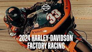 Introducing Harley Davidson’s 2024 Factory Race Bikes