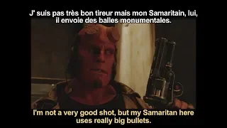 FRENCH LESSON - learn french with movies ( french + english subtitles ) HELLBOY part3