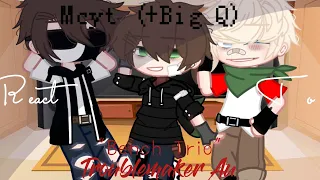 Mcyt(+Quackity) React To Bench Trio ||~|| Troublemaker Au ||~|| Dsmp [ Credits In Descripton ]