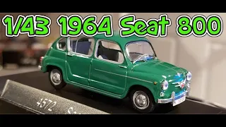 1/43 1964 Seat 800 diecast by Solido