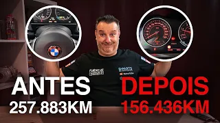 Mais um BMW com os kms MARTELADOS | isto dava um vídeo