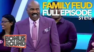 FAMILY FEUD Full Episode With Steve Harvey! Episode 12 Season 1 Family Feud South Africa