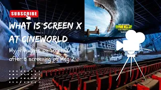 Is it a gimmick ? ScreenX at Cineworld ? | I check out Meg 2 on SCREENX | My thoughts…