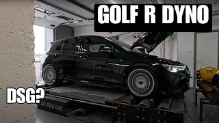 VW Golf R mk8 on the dyno - DSG limits?