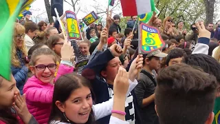 Crianças italianas  Montese-Itália(2015) cantando a Canção do Expedicionário - FEB Brasil! Parte 2