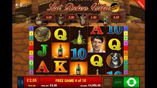 La Dolce Vita Red Hot Firepot free spins