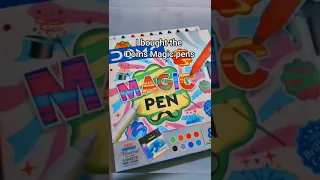 Trying The DOMS MAGIC PENS For The First Time 😱 || Amazing Product || Cookie Crafts #shorts