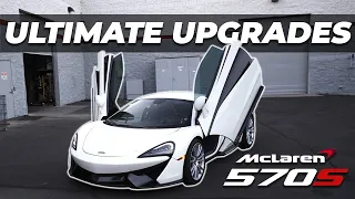 We turned the Mclaren 570S into a BEAST! (Loud Turbo & Exhaust Noises)