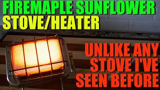 Fire Maple Sunflower Stove/Heater - Unlike ANYTHING I've Seen Before!