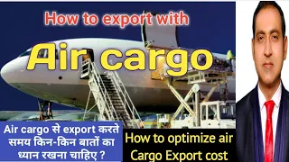 how to export by air cargo/ air export freight forwarding process