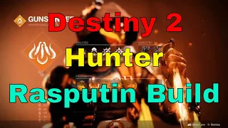 How to be the Warmind Rasputin with this solar hunter Build for destiny 2