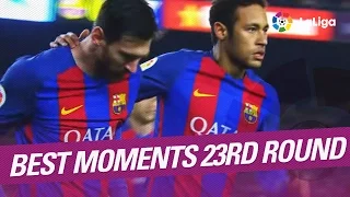 Best Moments 23rd Round LaLiga Santander 2016/2017