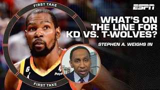 Stephen A.: If Kevin Durant gets knocked out of the 1st round it won’t be a good look! | First Take