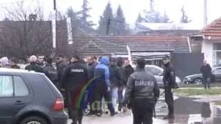 Incidenti i tifozeve ne ndeshjen Renova -Vardar -TVART-