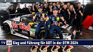 MOTOR TV22: Sieg für Preining und sensationelles Wochenende für ABT Sportsline in der Lausitz