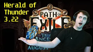 PoE 3.22 Herald of Thunder Autobomber League Start Build Guide